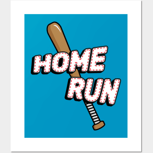 Home Run Baseball Posters and Art